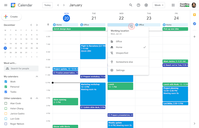 Google Calendar 4