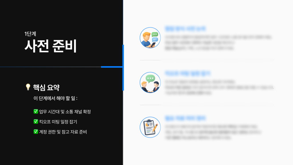 프리랜서와 협업 성공률을 높이는 필수 체크리스트 가이드 - 사전 준비 1단계