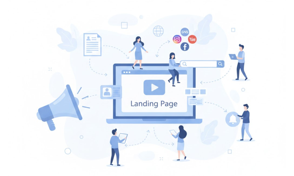 웹사이트 방문객이 구매자로 전환되는 과정을 최적화하기 위해 A/B 테스트와 상세페이지 분석을 수행하는 퍼포먼스 마케팅 전환 퍼널 시각화