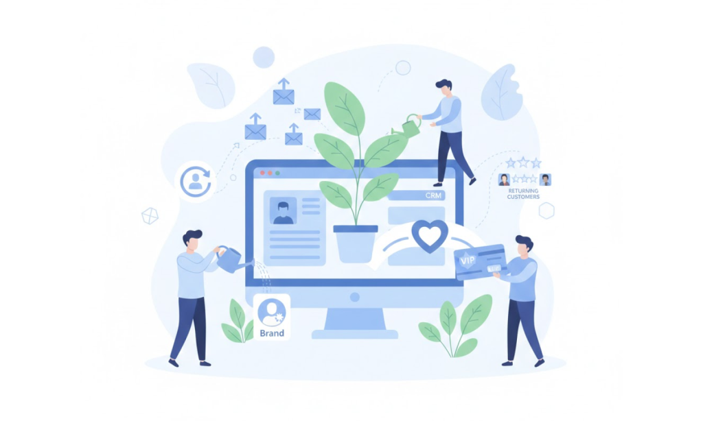 CRM 자동화 메시지와 멤버십 프로그램을 활용하여 재구매율(리텐션)을 높이고 브랜드의 장기적인 성장을 도모하는 고객 관계 관리 시각화