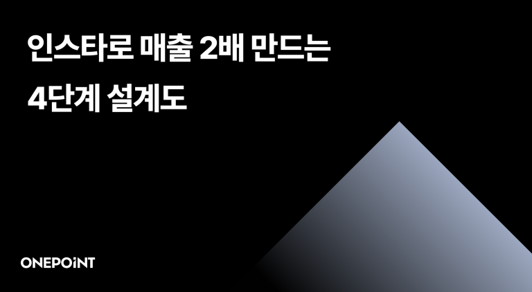 인스타그램으로 매출 2배를 만드는 브랜드들의 4단계 동선 설계법