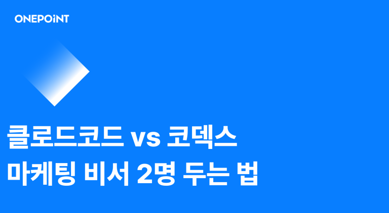 클로드코드 vs 코덱스, 마케팅할 때는 이렇게 쓰세요!